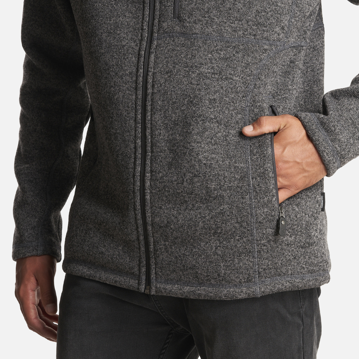 CHAQUETA HOMBRE WRAP UP BLEND PRO JACKET MELANGE NEGRO LIPPI - 6