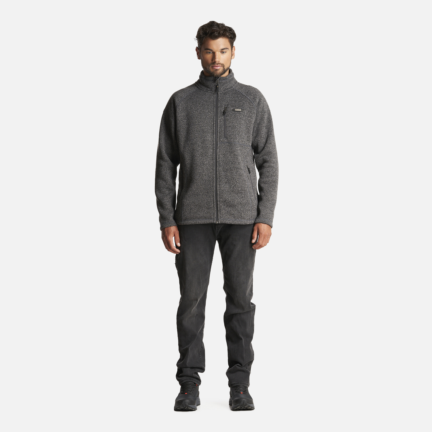 CHAQUETA HOMBRE WRAP UP BLEND PRO JACKET MELANGE NEGRO LIPPI - 8