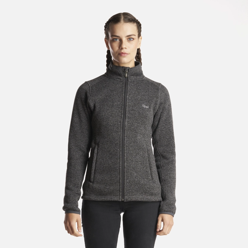 CHAQUETA MUJER CORONADO THERM-PRO JACKET MELANGE NEGRO LIPPI - 2