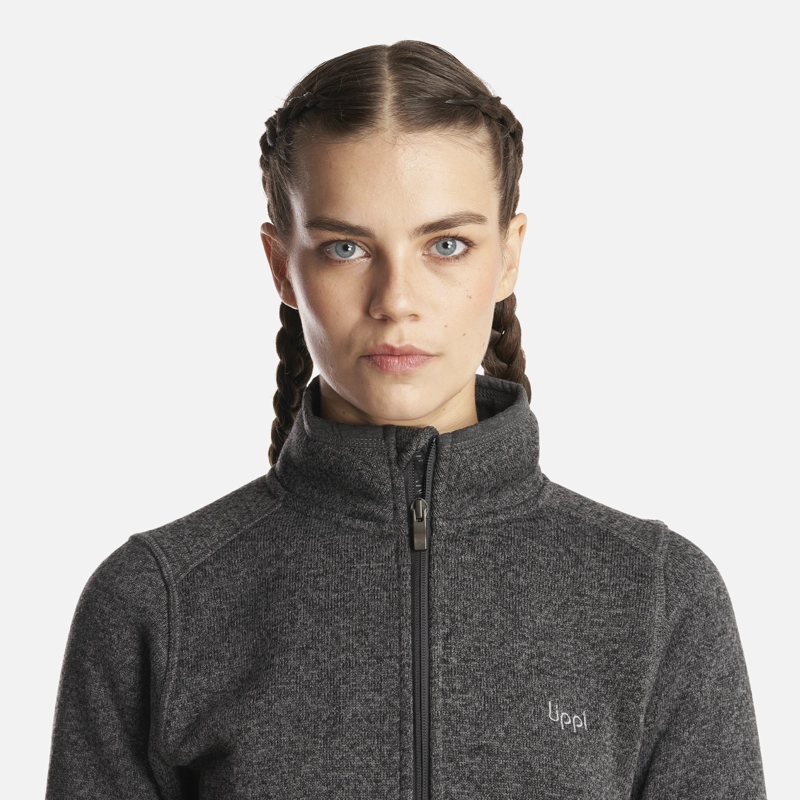 CHAQUETA MUJER CORONADO THERM-PRO JACKET MELANGE NEGRO LIPPI - 5