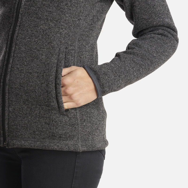 CHAQUETA MUJER CORONADO THERM-PRO JACKET MELANGE NEGRO LIPPI - 6