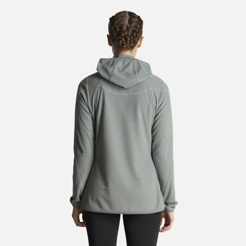 POLERON MUJER JACARANDA NANO-F 14 ZIP HOODY JADE LIPPI - 3