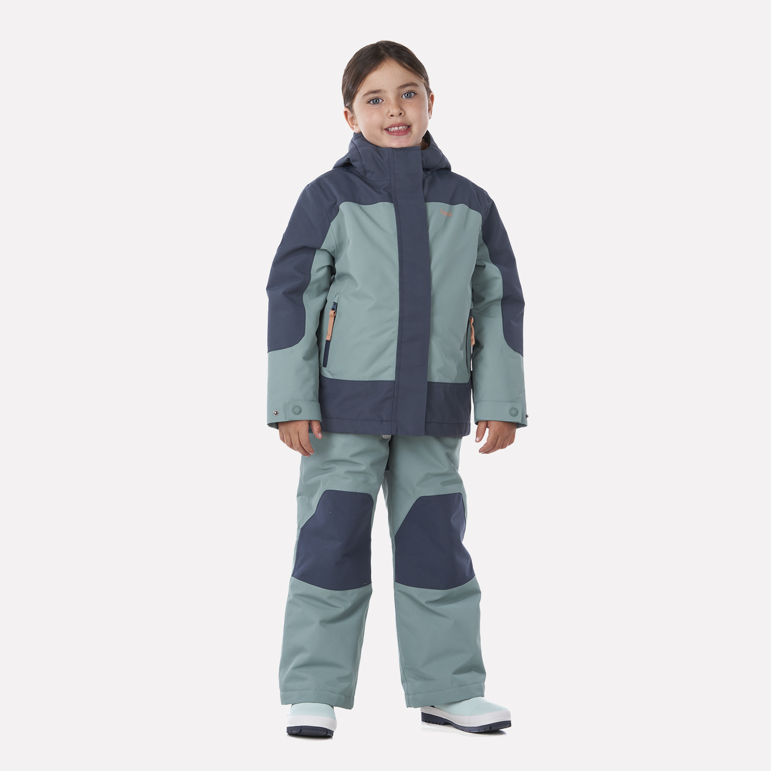 CHAQUETA NIÑA LIPPI JADE OSCURO ANDES SNOW B-DRY HOODY JACKET - 6