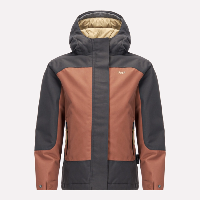CHAQUETA NIÑO LIPPI LADRILLO ANDES SNOW B-DRY HOODY JACKET - 1