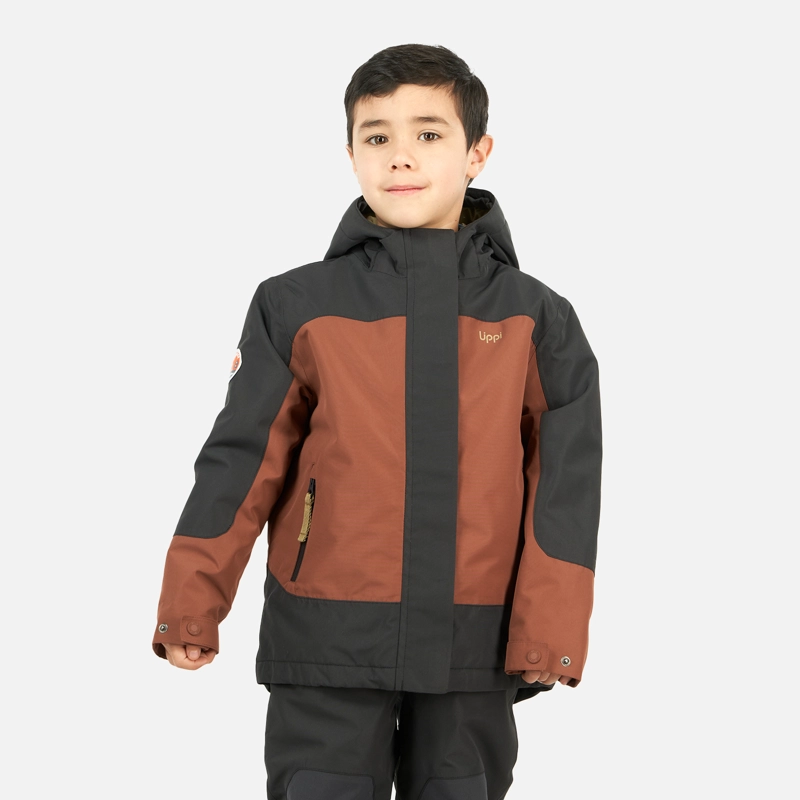 CHAQUETA NIÑO LIPPI LADRILLO ANDES SNOW B-DRY HOODY JACKET - 2