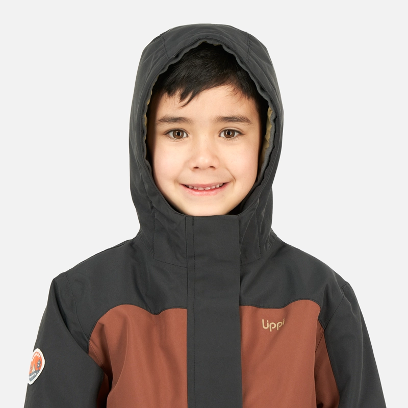 CHAQUETA NIÑO LIPPI LADRILLO ANDES SNOW B-DRY HOODY JACKET - 4