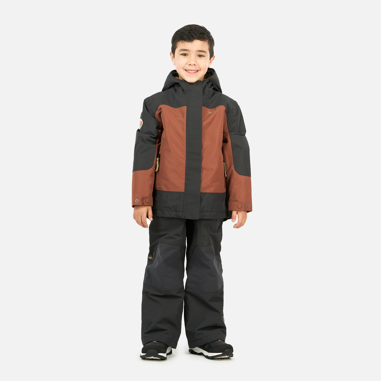 CHAQUETA NIÑO LIPPI LADRILLO ANDES SNOW B-DRY HOODY JACKET - 6