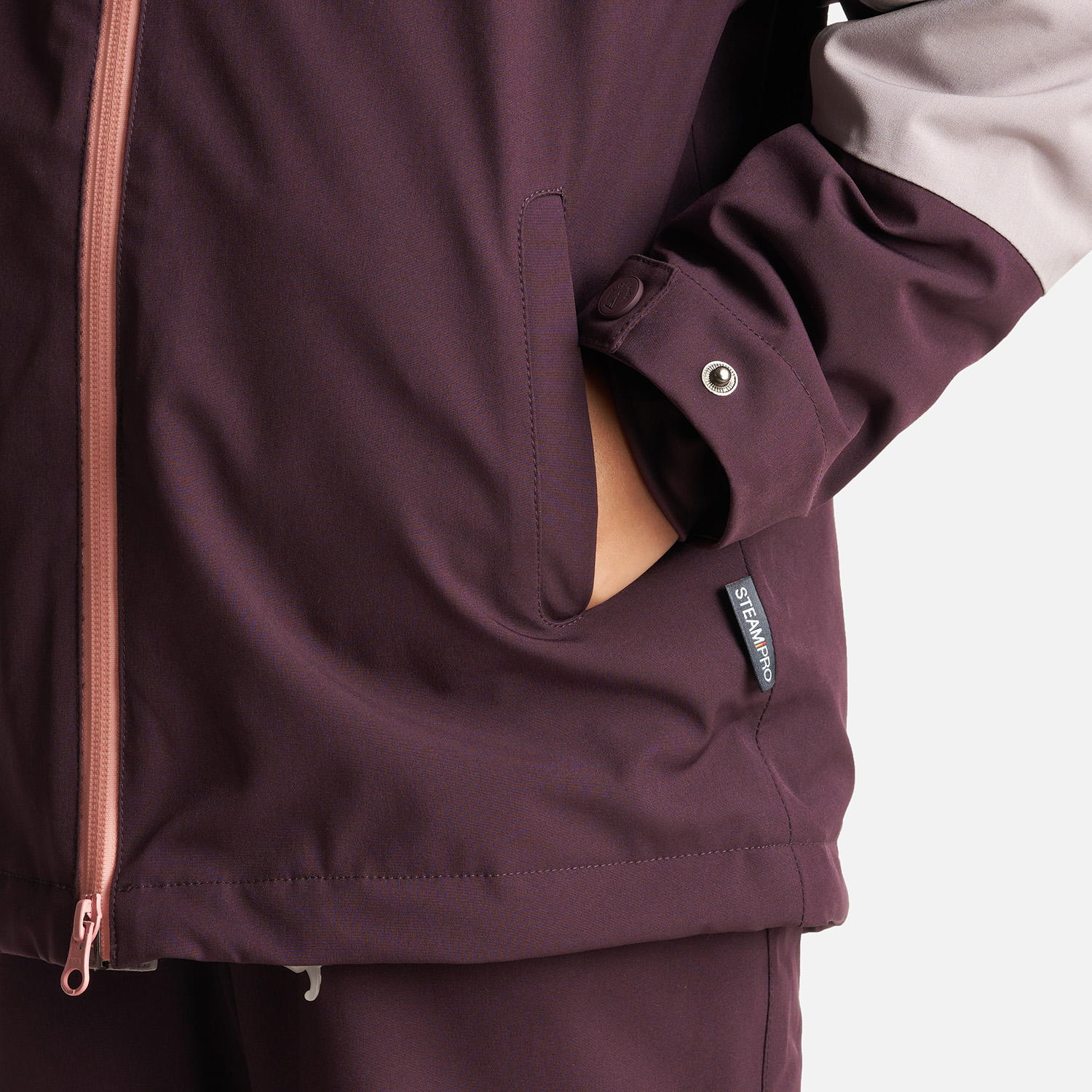 CHAQUETA NIÑA LIPPI BURDEO SIERRA NEVADA B-DRY STEAM-PRO HOODY JACKET /MALVA - 7