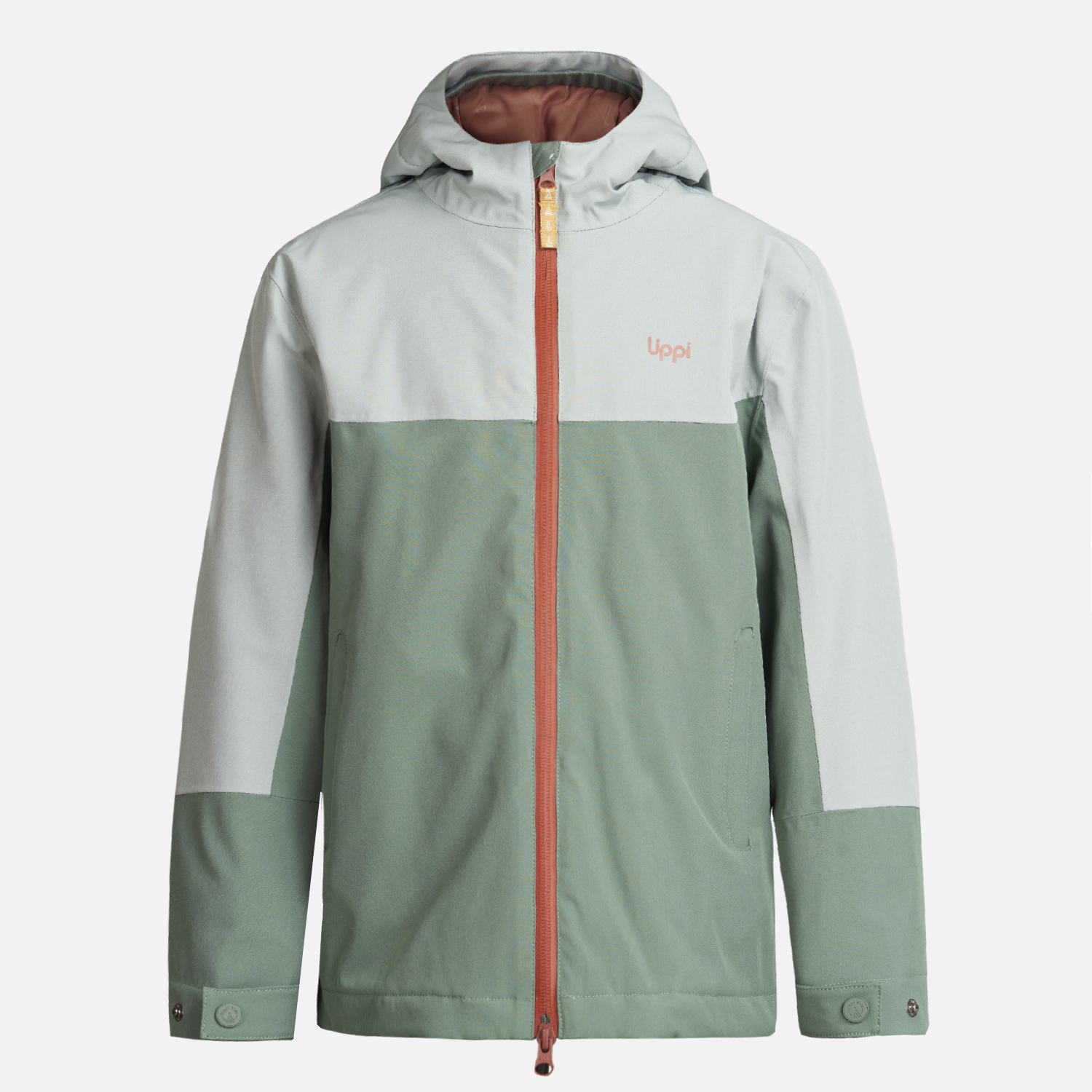 CHAQUETA NIÑA LIPPI VERDE SIERRA NEVADA B-DRY STEAM-PRO HOODY JACKET BOTELLA/JADE - 1