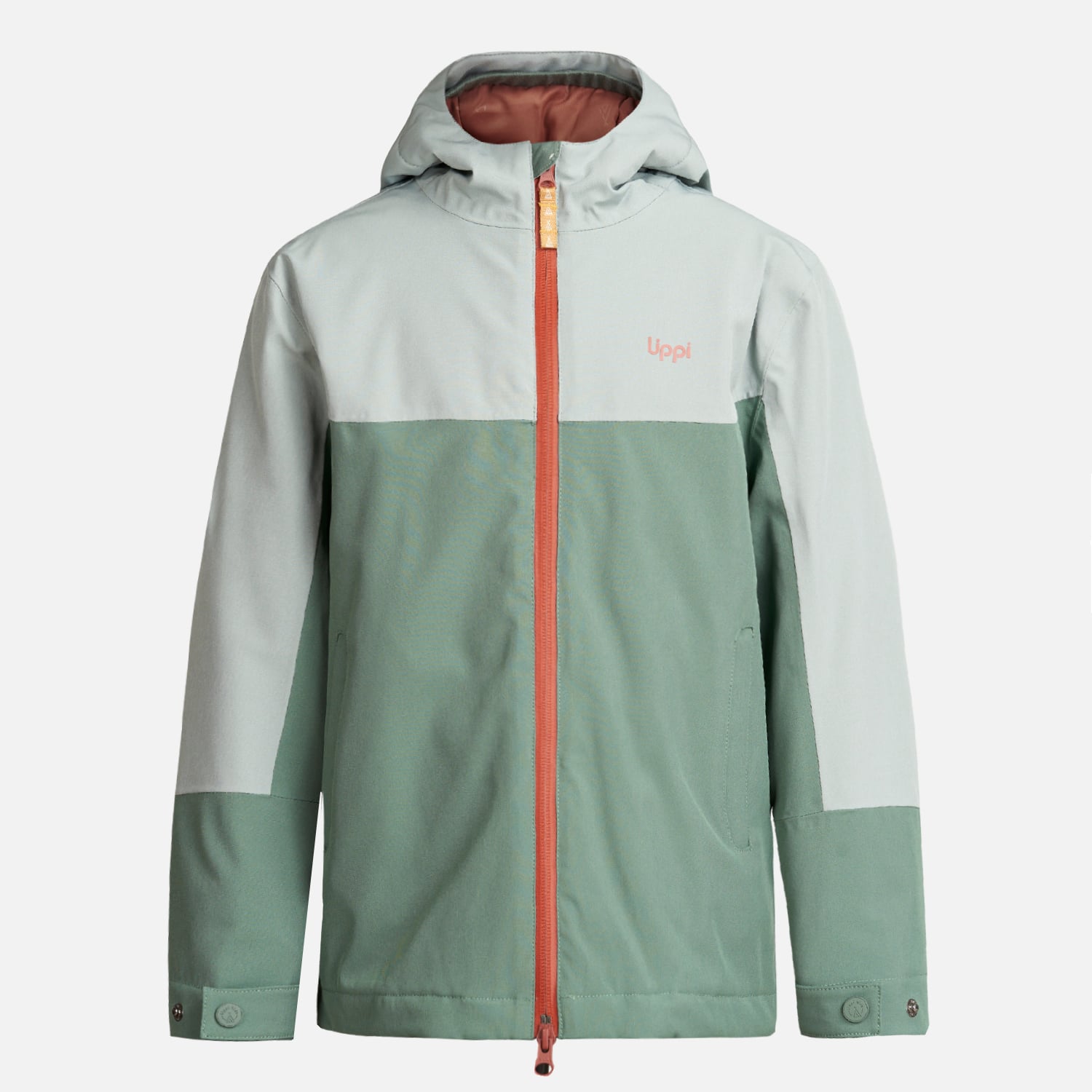 CHAQUETA NIÑA LIPPI VERDE SIERRA NEVADA B-DRY STEAM-PRO HOODY JACKET BOTELLA/JADE - 1