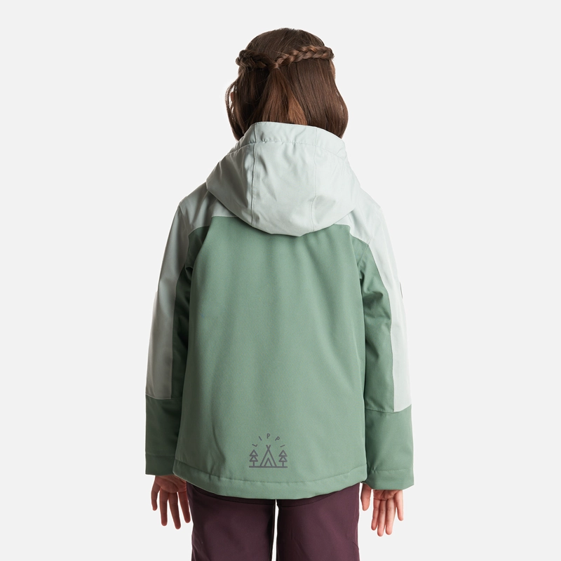 CHAQUETA NIÑA LIPPI VERDE SIERRA NEVADA B-DRY STEAM-PRO HOODY JACKET BOTELLA/JADE - 4