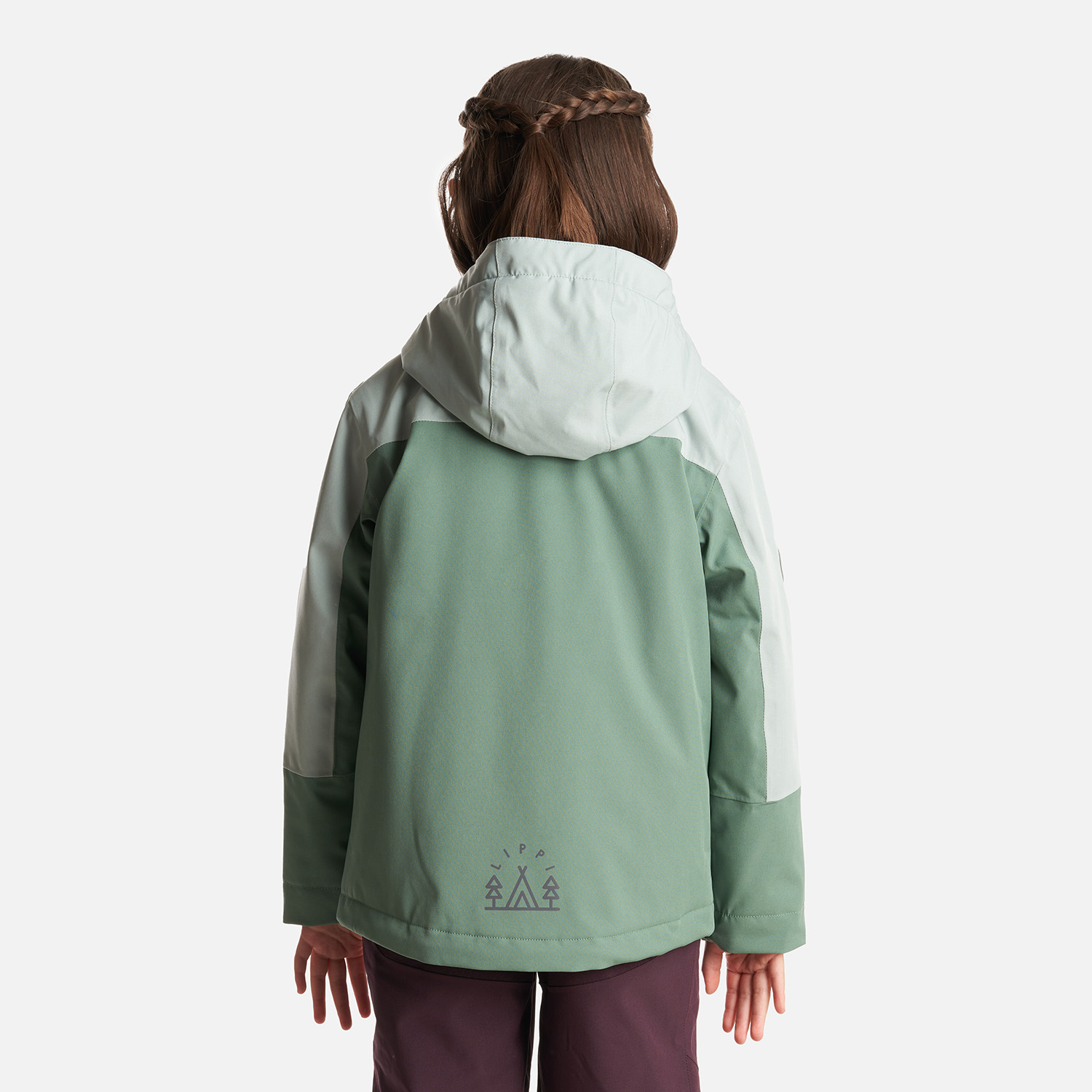 CHAQUETA NIÑA LIPPI VERDE SIERRA NEVADA B-DRY STEAM-PRO HOODY JACKET BOTELLA/JADE - 4
