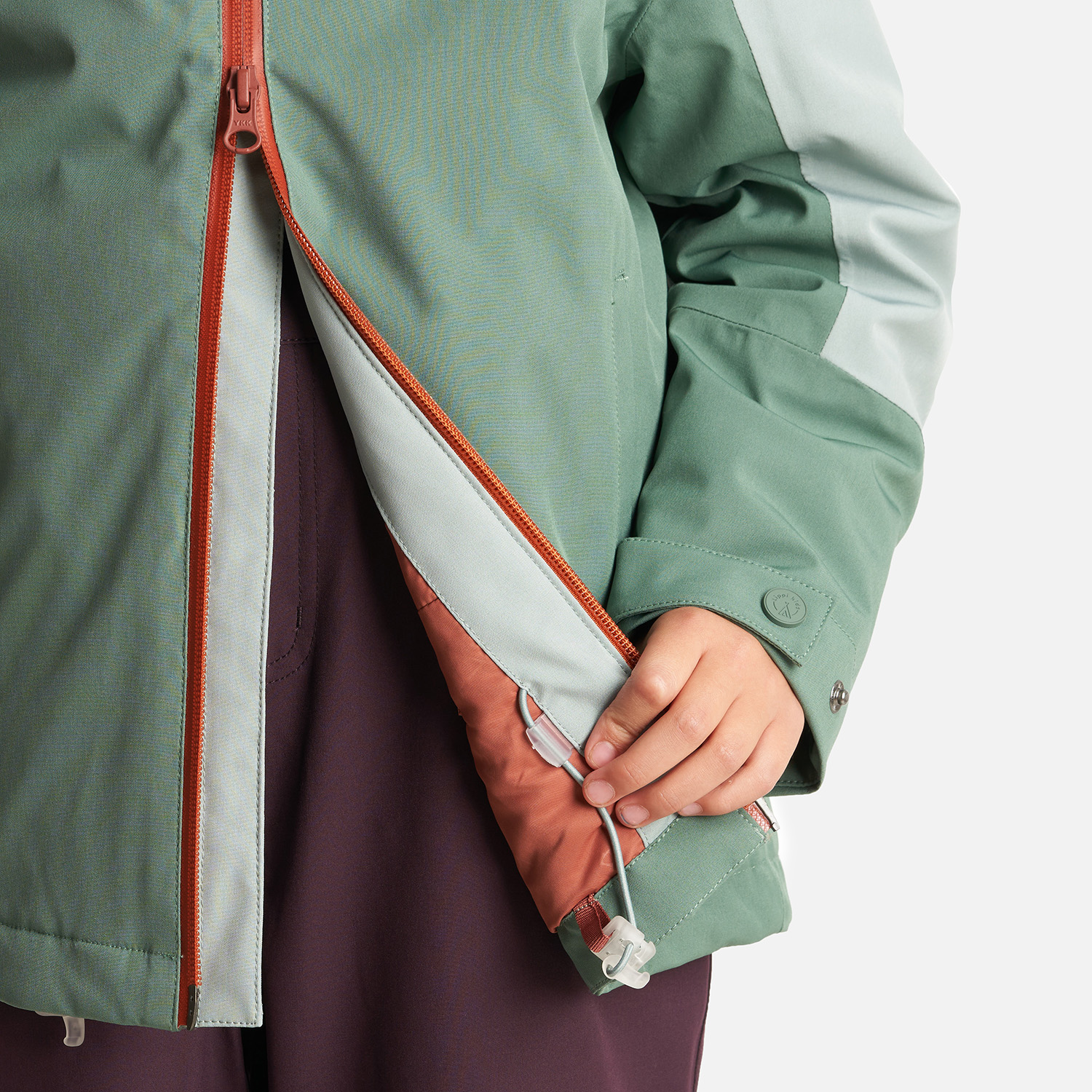 CHAQUETA NIÑA LIPPI VERDE SIERRA NEVADA B-DRY STEAM-PRO HOODY JACKET BOTELLA/JADE - 7