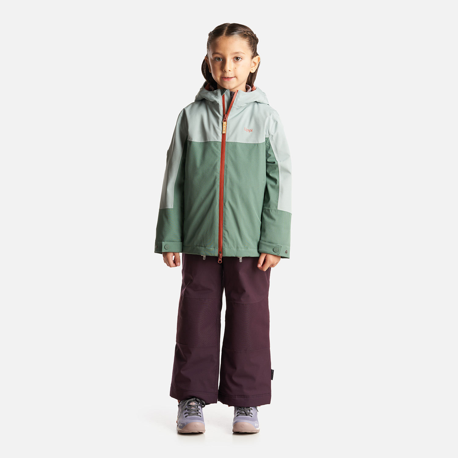 CHAQUETA NIÑA LIPPI VERDE SIERRA NEVADA B-DRY STEAM-PRO HOODY JACKET BOTELLA/JADE - 8