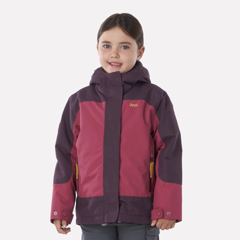 CHAQUETA NIÑA LIPPI ROSA ANDES SNOW B-DRY HOODY JACKET OSCURO - 1