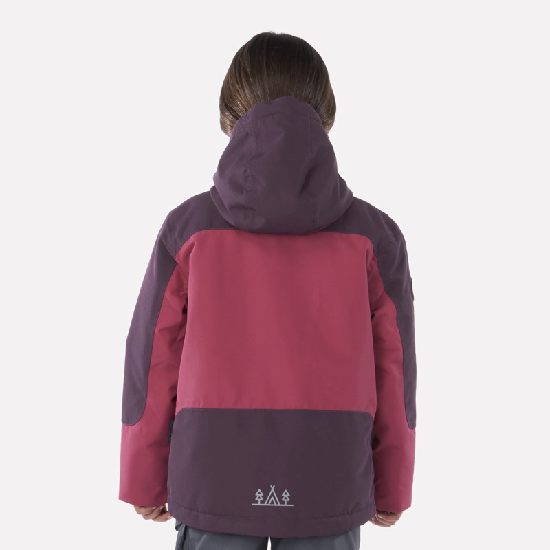 CHAQUETA NIÑA LIPPI ROSA ANDES SNOW B-DRY HOODY JACKET OSCURO - 2