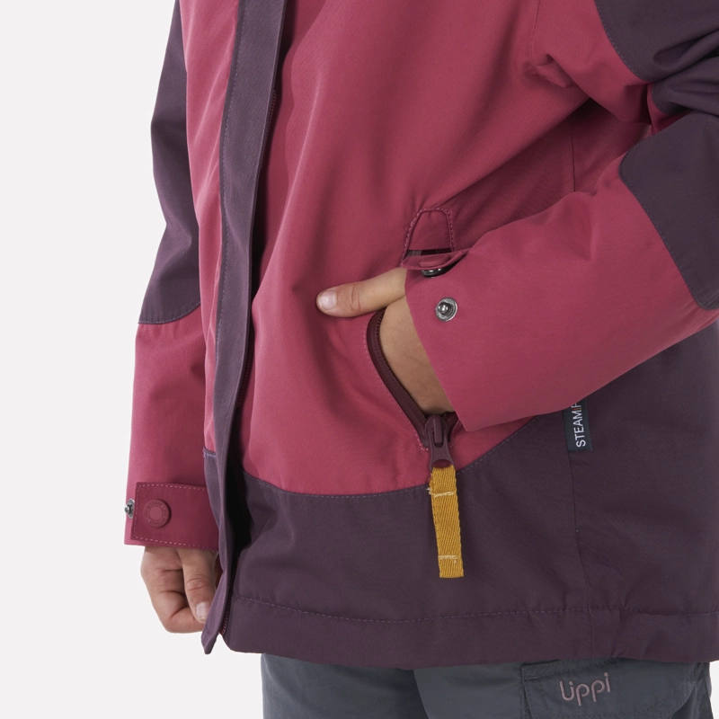CHAQUETA NIÑA LIPPI ROSA ANDES SNOW B-DRY HOODY JACKET OSCURO - 4