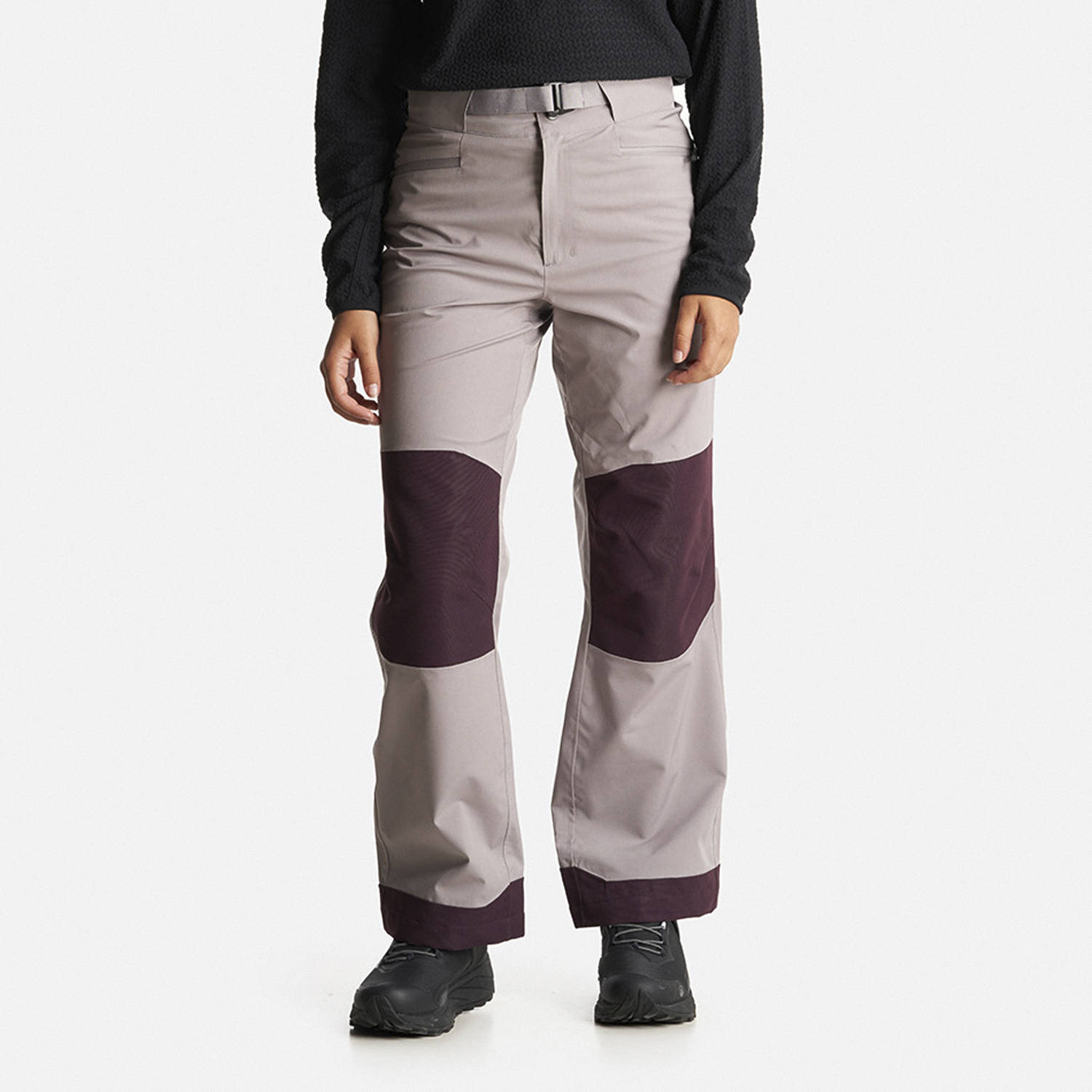 PANTALÓN NIÑA LIPPI MALVA BURDEO TEEN GIRL SIERRA NEVADA B-DRY LIGHT PANTS - 2
