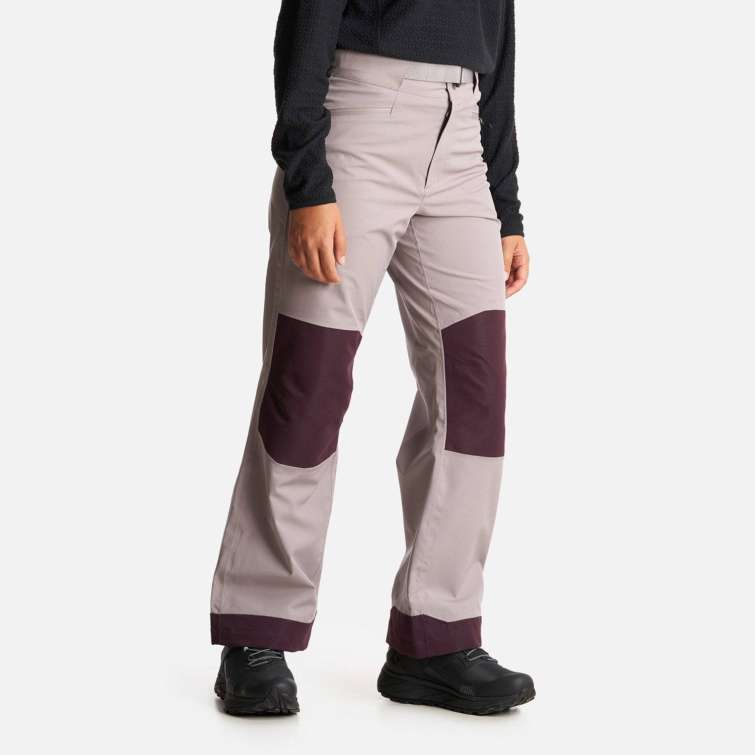 PANTALÓN NIÑA LIPPI MALVA BURDEO TEEN GIRL SIERRA NEVADA B-DRY LIGHT PANTS - 3