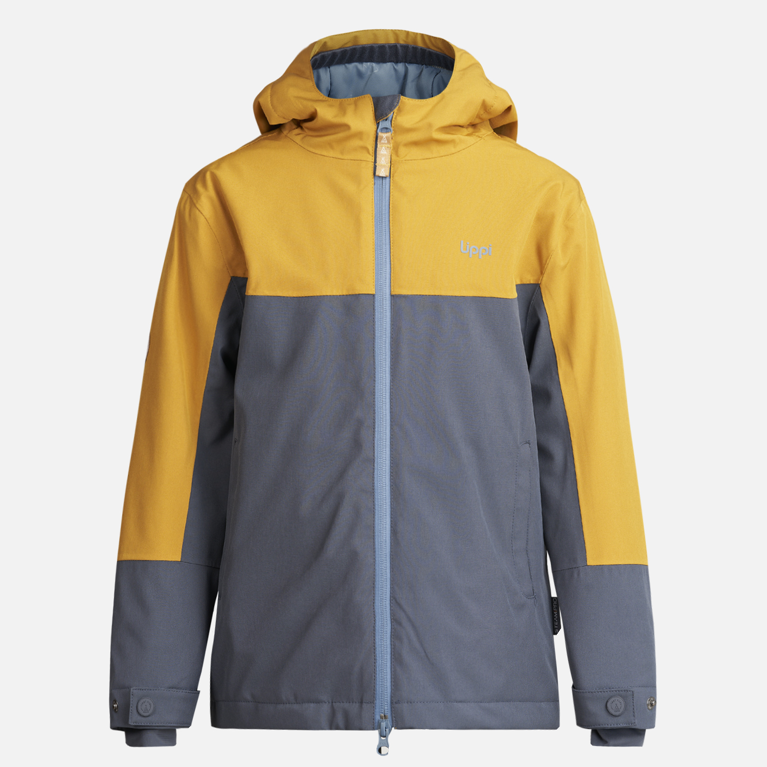 CHAQUETA NIÑO SIERRA NEVADA B-DRY STEAM-PRO HOODY JACKET AZUL NOCHE/MOSTAZA LIPPI - 1