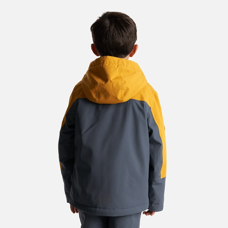 CHAQUETA NIÑO LIPPI AZUL SIERRA NEVADA B-DRY STEAM-PRO HOODY JACKET NOCHE/MOSTAZA - 4
