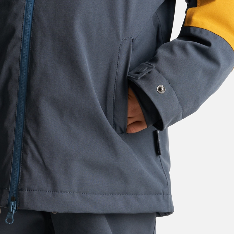 CHAQUETA NIÑO LIPPI AZUL SIERRA NEVADA B-DRY STEAM-PRO HOODY JACKET NOCHE/MOSTAZA - 5