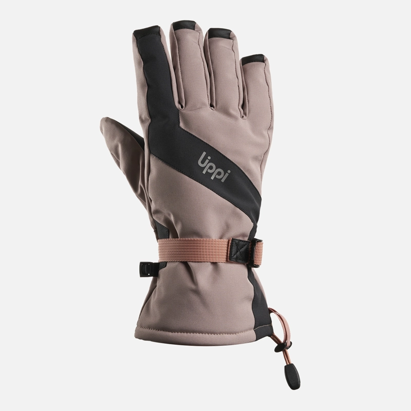 GUANTE UNISEX SNOW DAY B-DRY GLOVE ROSA CLARO LIPPI - 1