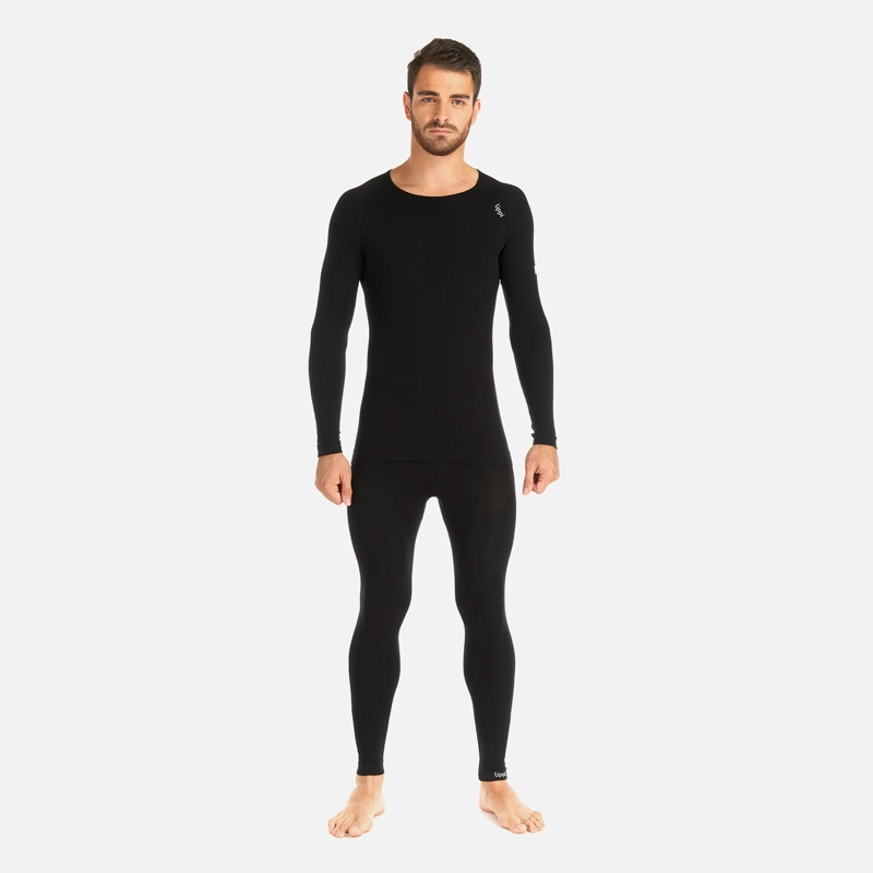 PRIMERA CAPA HOMBRE SKINTEC 1000 SEAMLESS BOTTOM NEGRO LIPPI I23 - 9