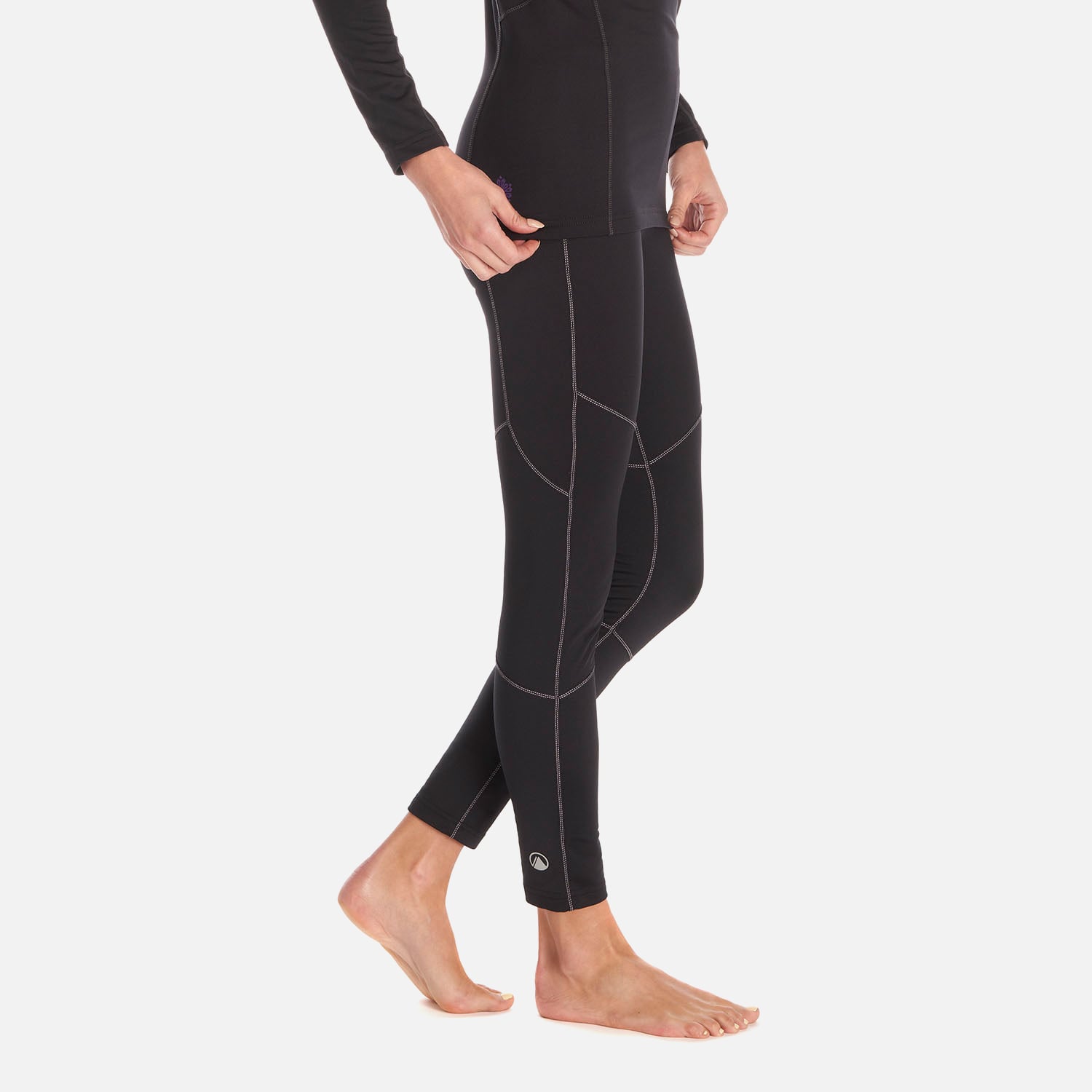 PRIMERA CAPA MUJER LIPPI NEGRO SKINTEC 2000 WARM BOTTOM - 4