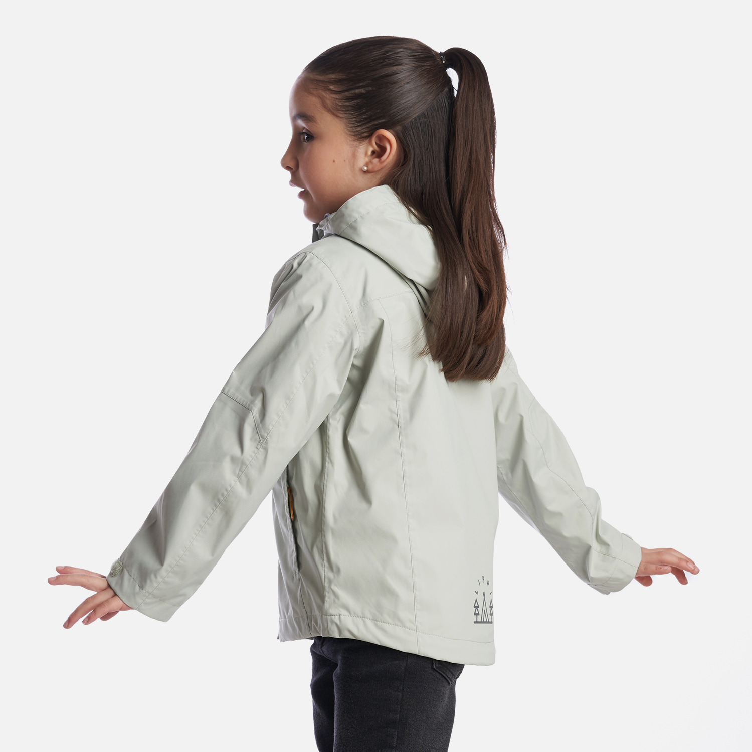 CHAQUETA NIÑA LIPPI CELESTE BLIZZARD B-DRY HOODY JACKET JADE - 3