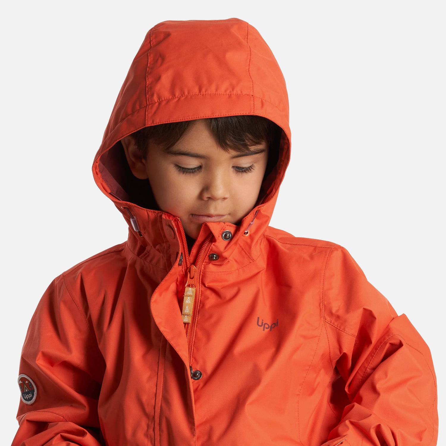 CHAQUETA NIÑO LIPPI NARANJO BLIZZARD B-DRY HOODY JACKET OSCURO - 5