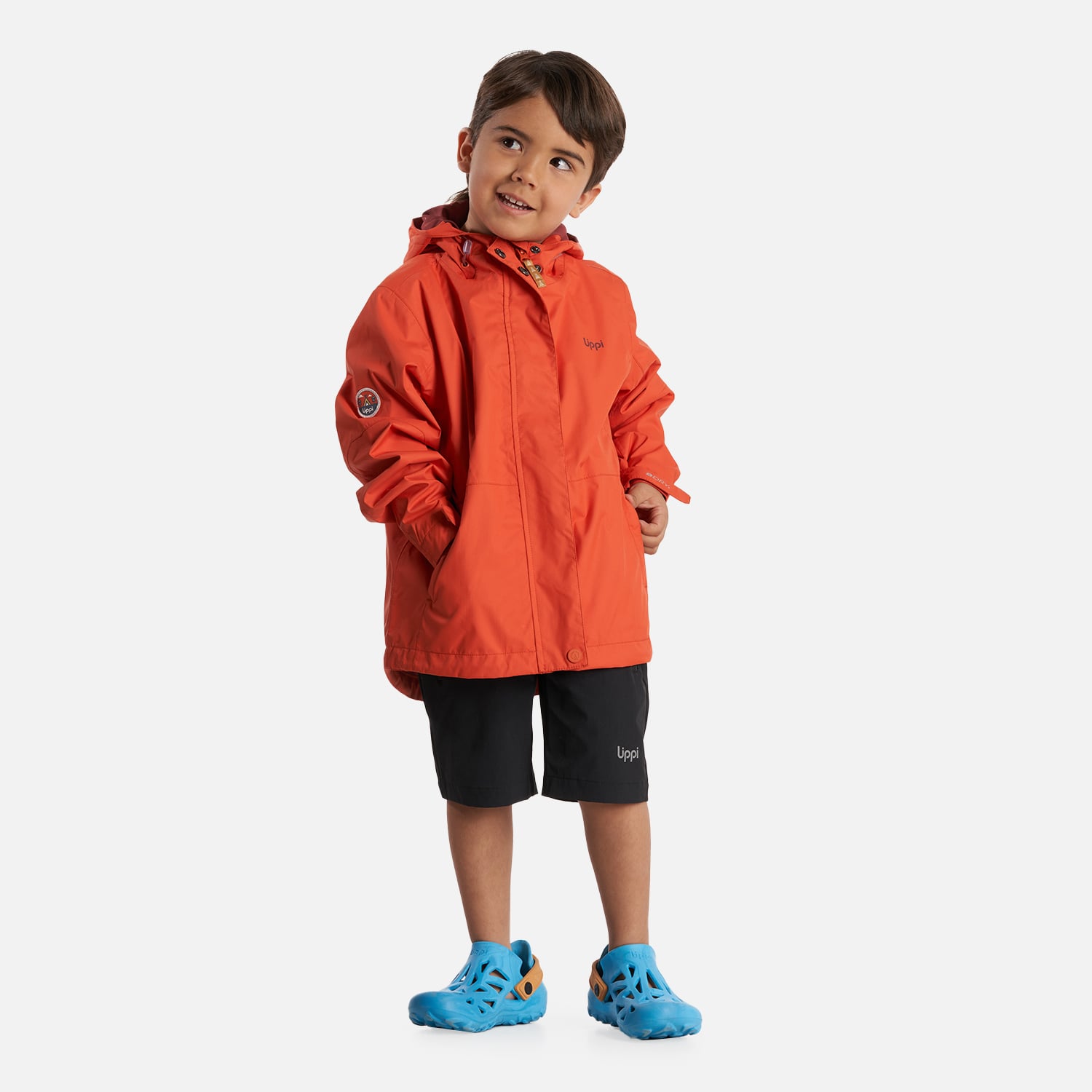 CHAQUETA NIÑO LIPPI NARANJO BLIZZARD B-DRY HOODY JACKET OSCURO - 6