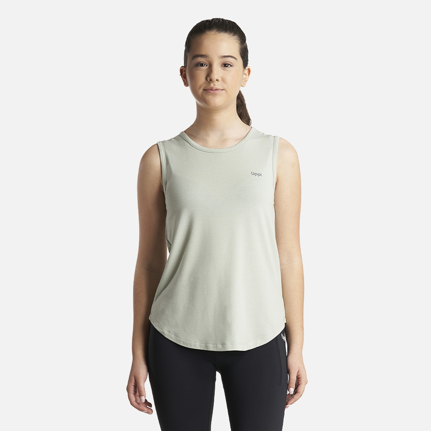 POLERA NIÑA LIPPI CELESTE TEEN GIRL SUMMIT TANK JADE - 2