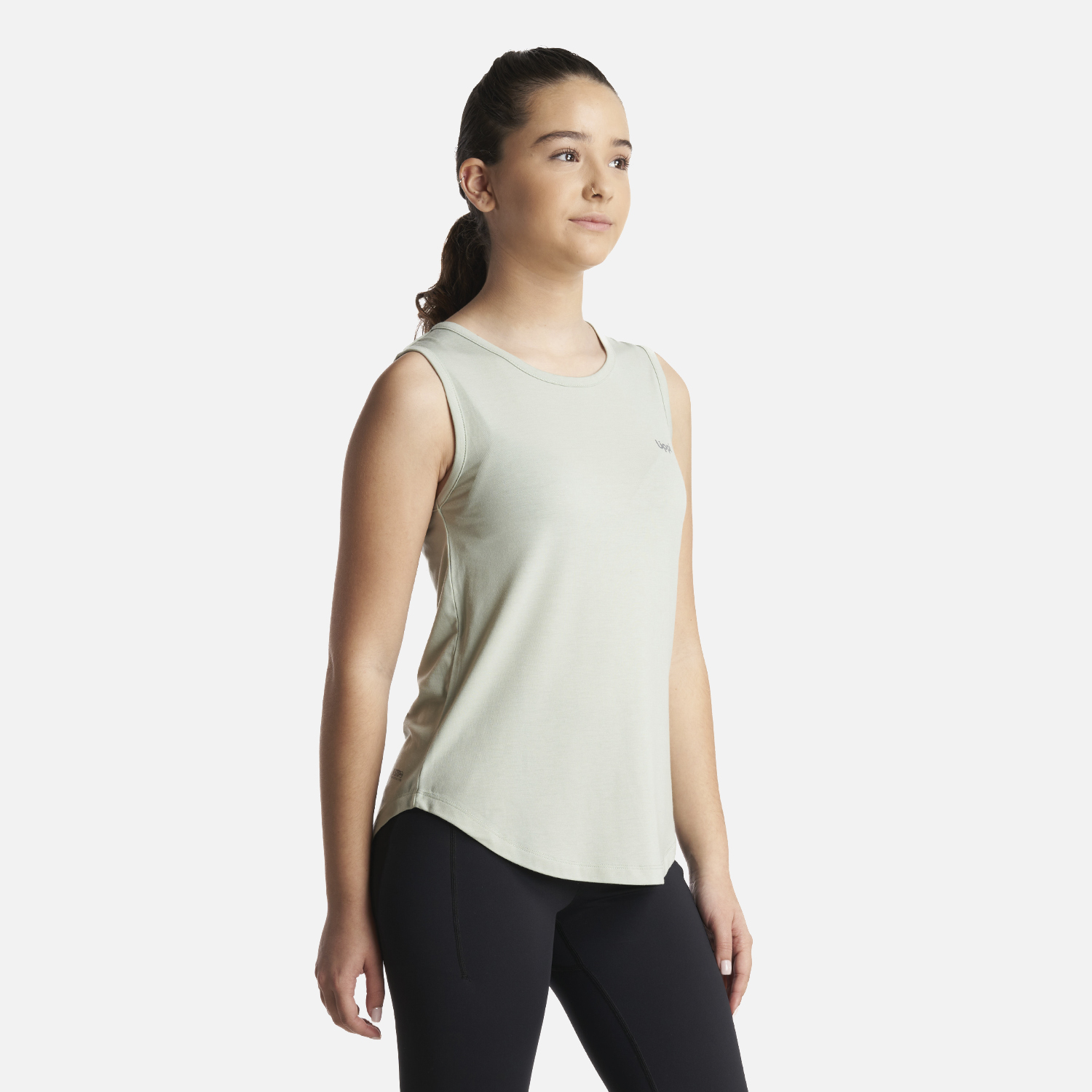 POLERA NIÑA LIPPI CELESTE TEEN GIRL SUMMIT TANK JADE - 3