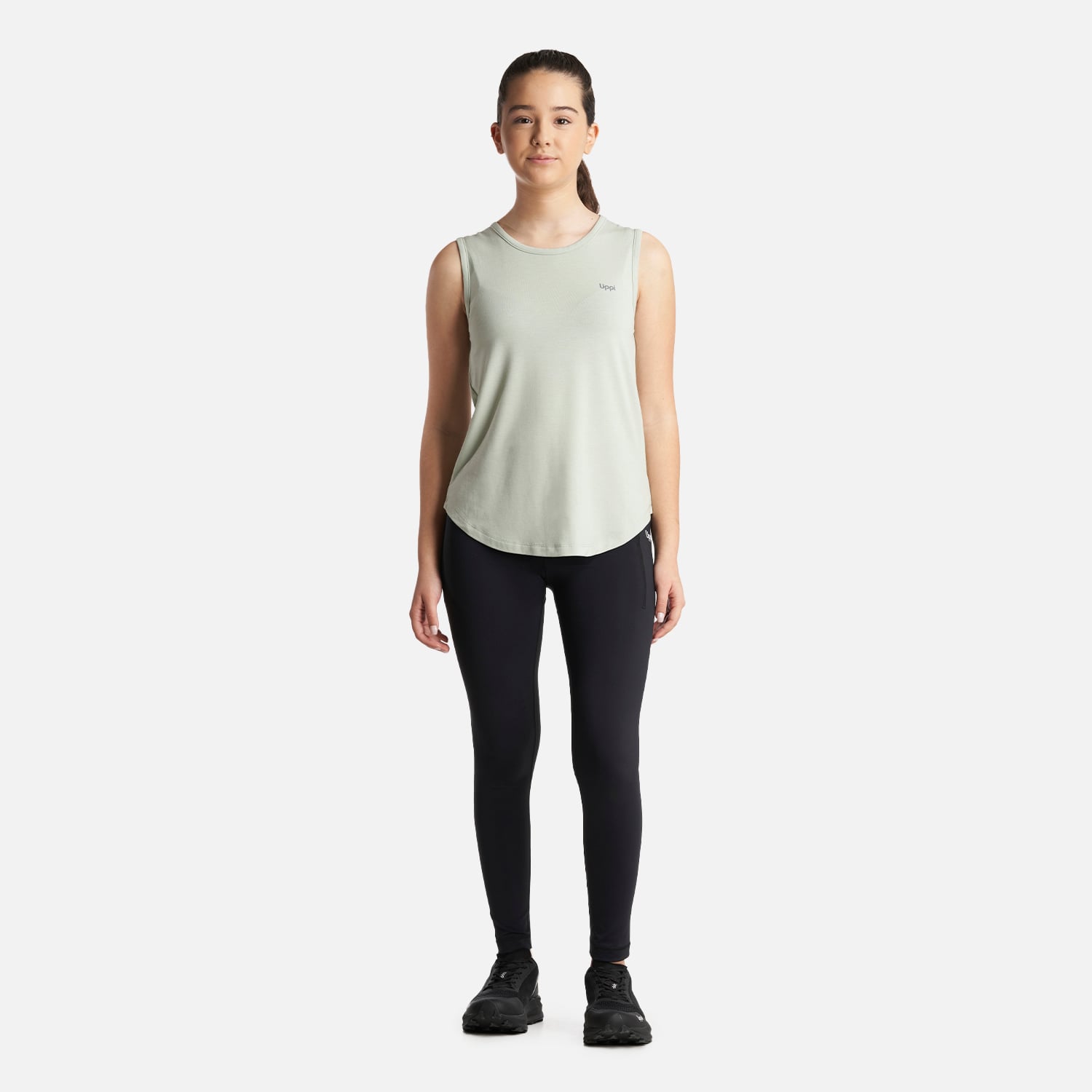 POLERA NIÑA LIPPI CELESTE TEEN GIRL SUMMIT TANK JADE - 7
