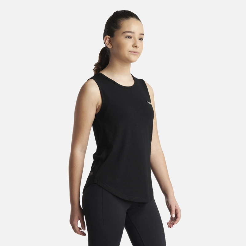 POLERA NIÑA LIPPI NEGRO TEEN GIRL SUMMIT TANK - 3