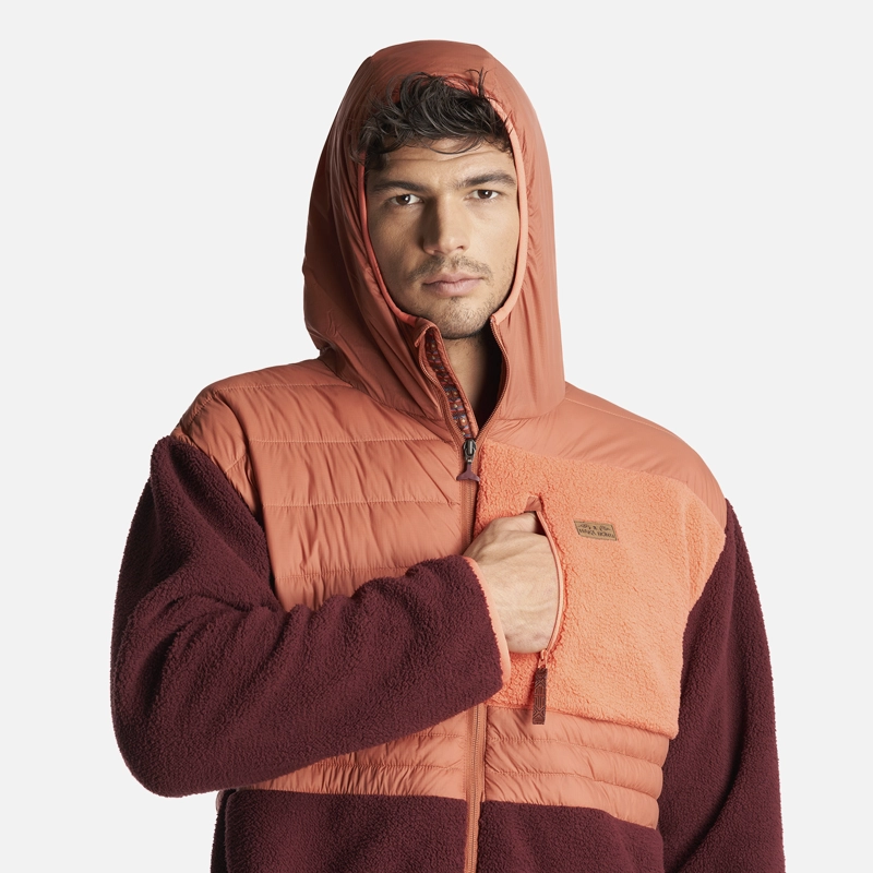 CHAQUETA HOMBRE OFRI TERRACOTA HAKA HONU - 5