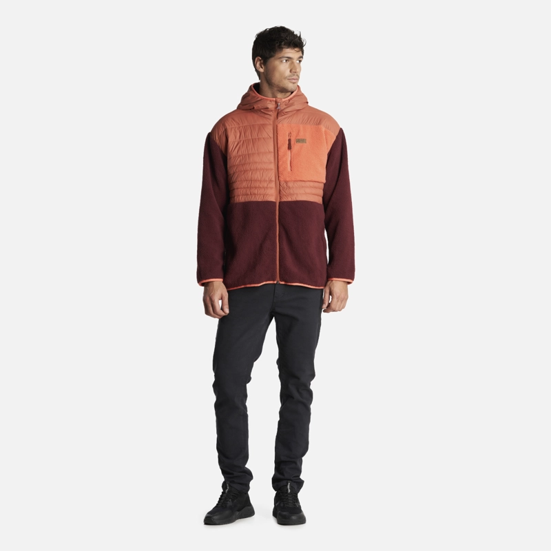 CHAQUETA HOMBRE OFRI TERRACOTA HAKA HONU - 7