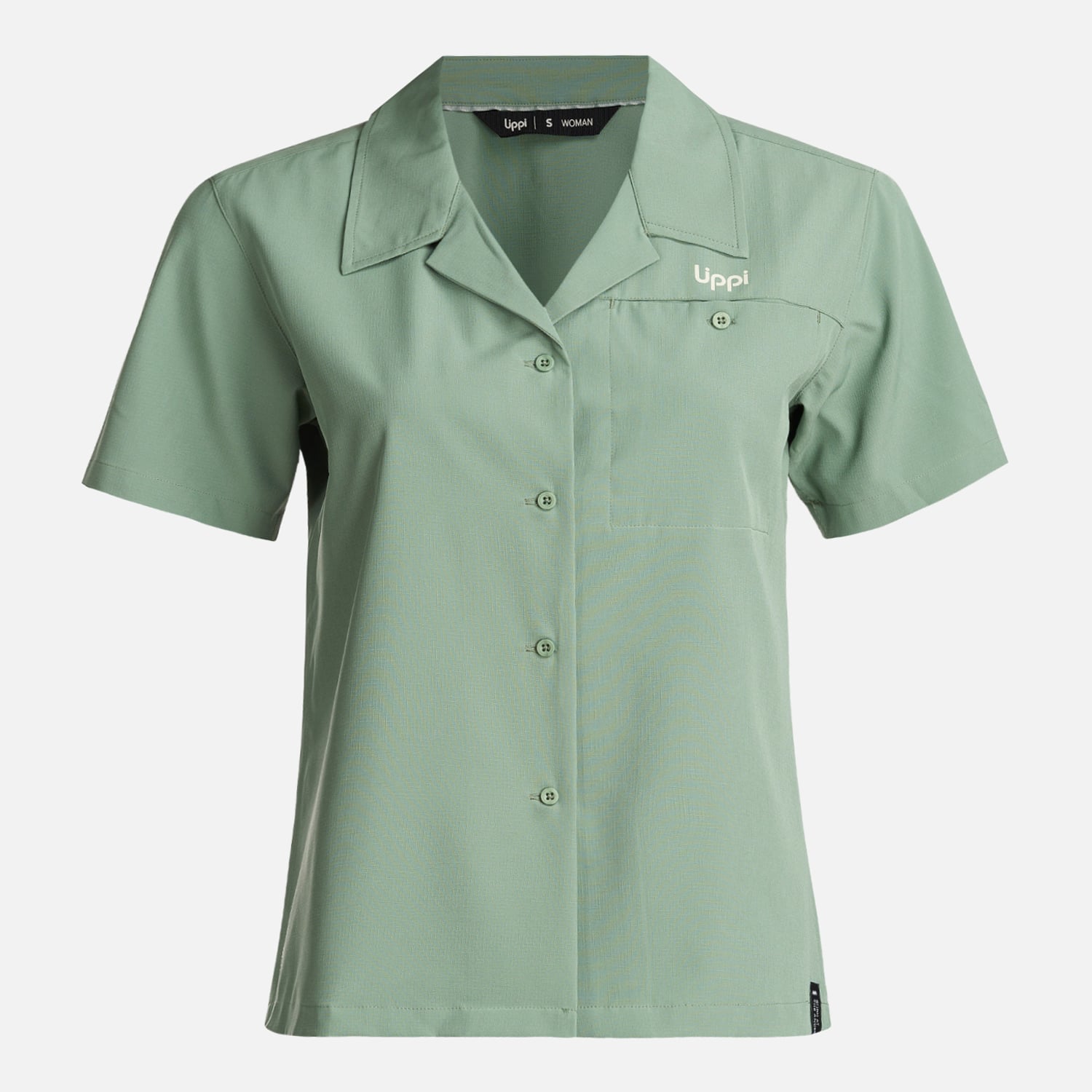 CAMISA MUJER MURALLON Q- DRY SHIRT VERDE CLARO LIPPI - 1