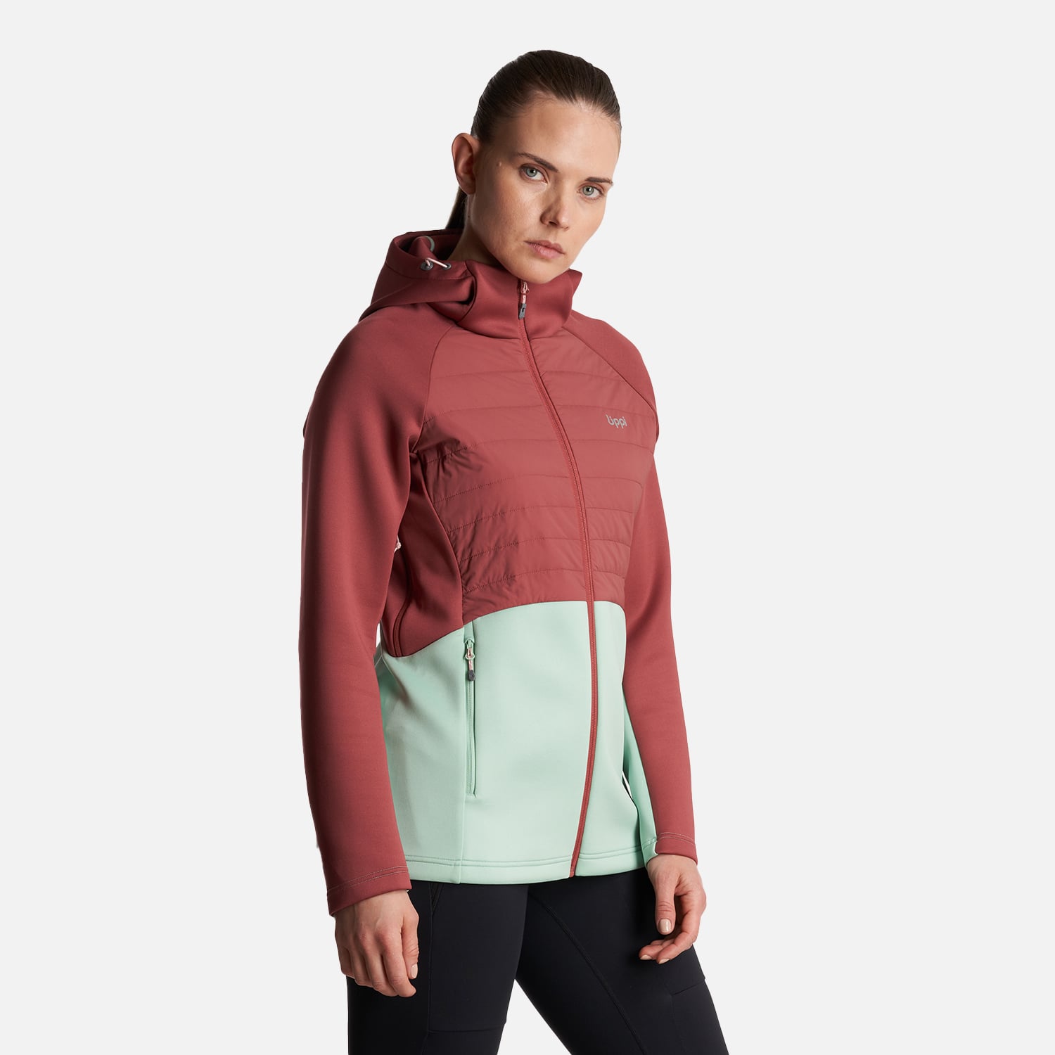 CHAQUETA MUJER COLDMOVE WINDBREAKER STEAMPRO HOODY JACKET ROSA OSCURO LIPPI - 3