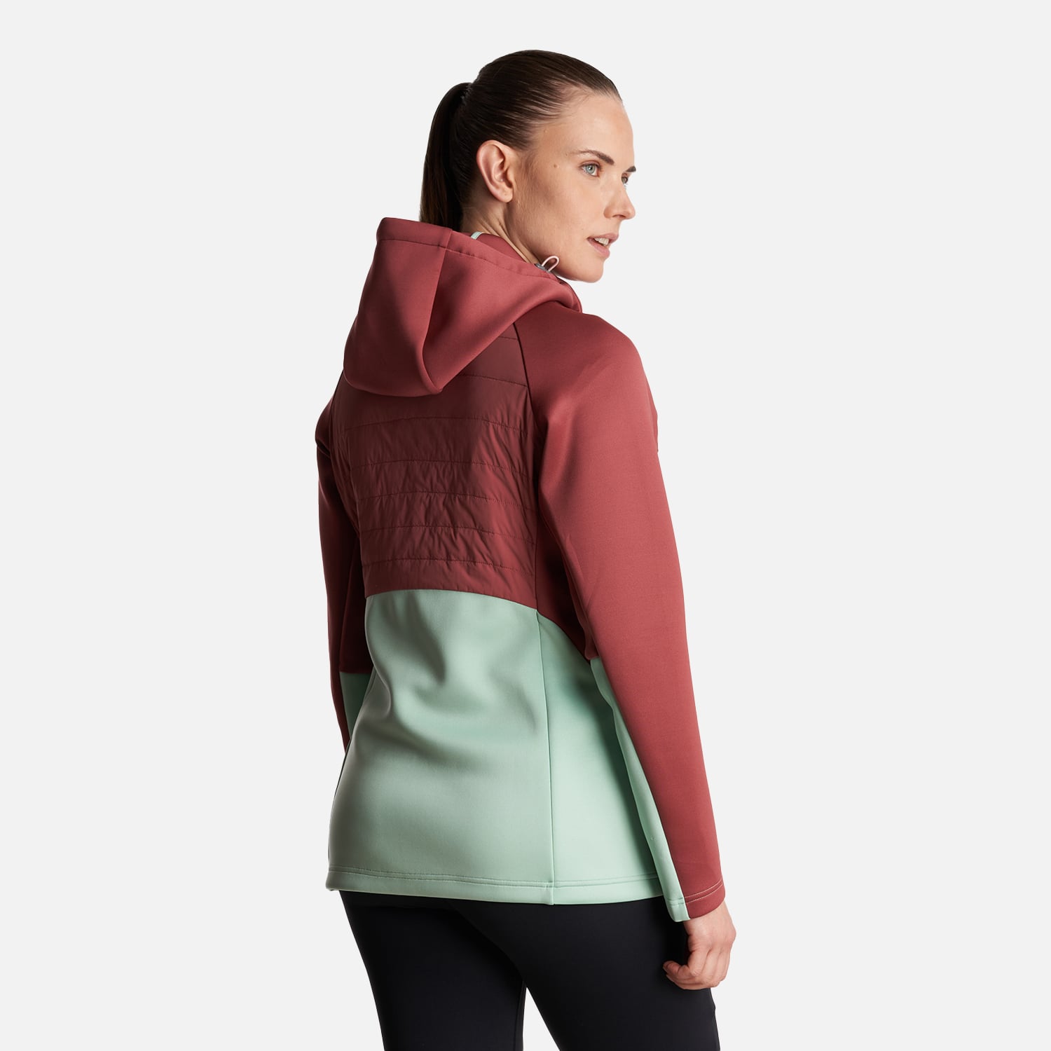 CHAQUETA MUJER COLDMOVE WINDBREAKER STEAMPRO HOODY JACKET ROSA OSCURO LIPPI - 4