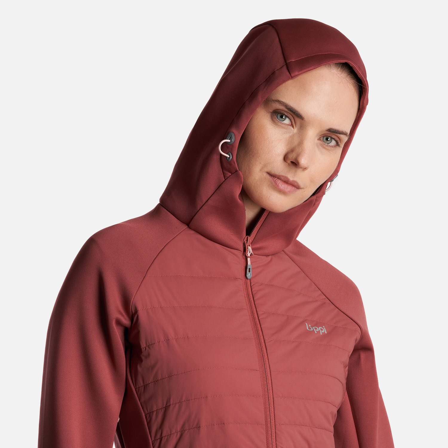 CHAQUETA MUJER COLDMOVE WINDBREAKER STEAMPRO HOODY JACKET ROSA OSCURO LIPPI - 5