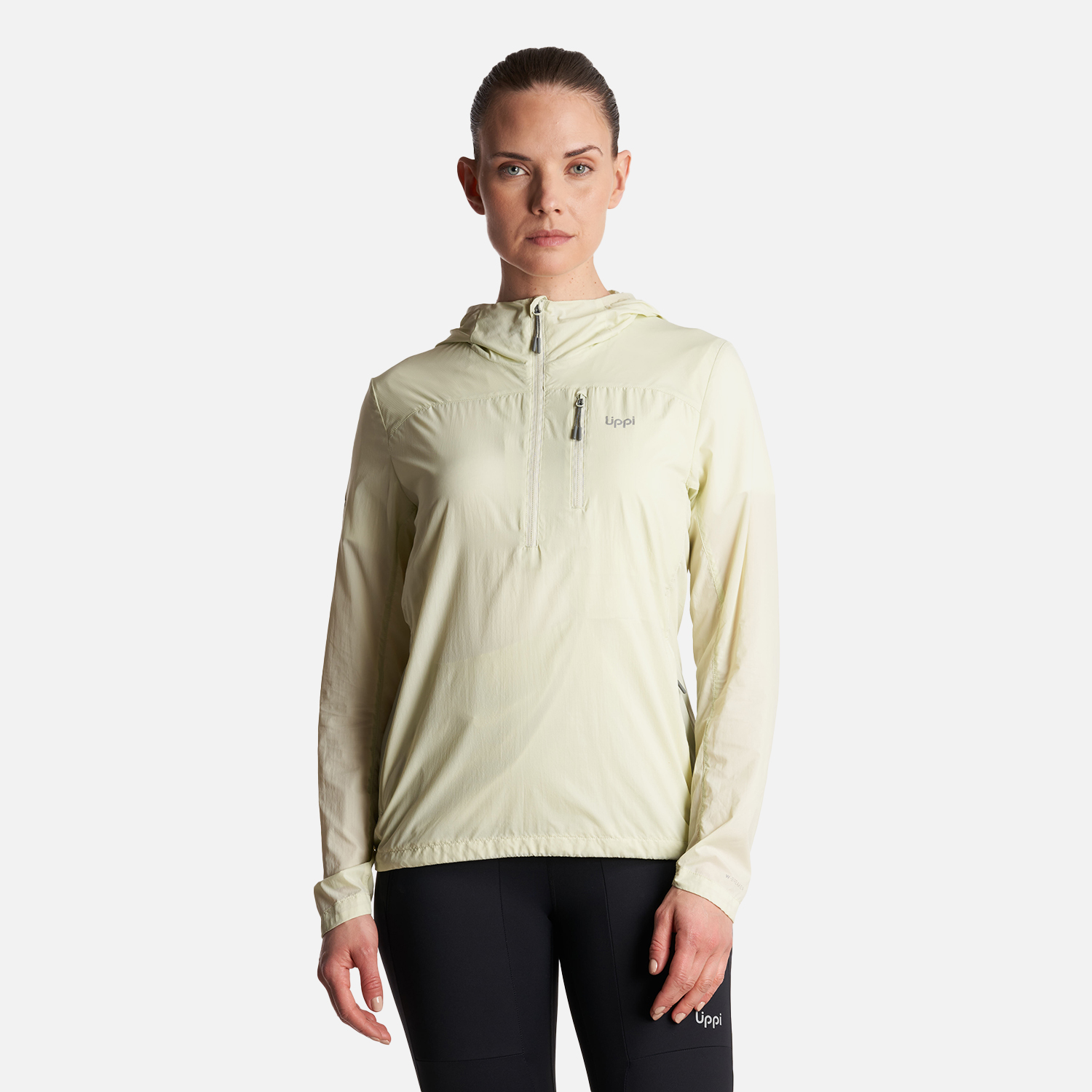 CHAQUETA MUJER SPRY WINDBREAKER 14 ZIP HOODY JACKET MENTA LIPPI - 2