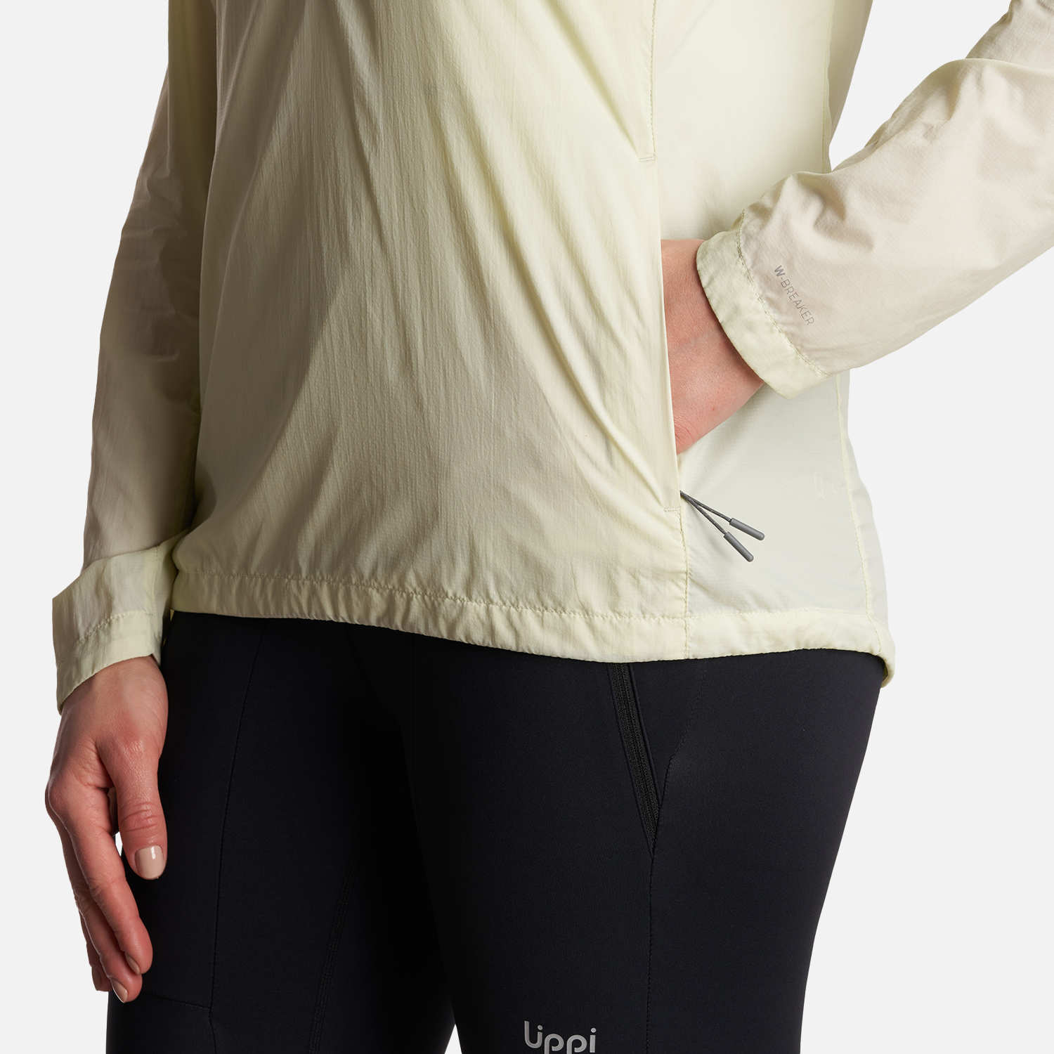 CHAQUETA MUJER SPRY WINDBREAKER 14 ZIP HOODY JACKET MENTA LIPPI - 6