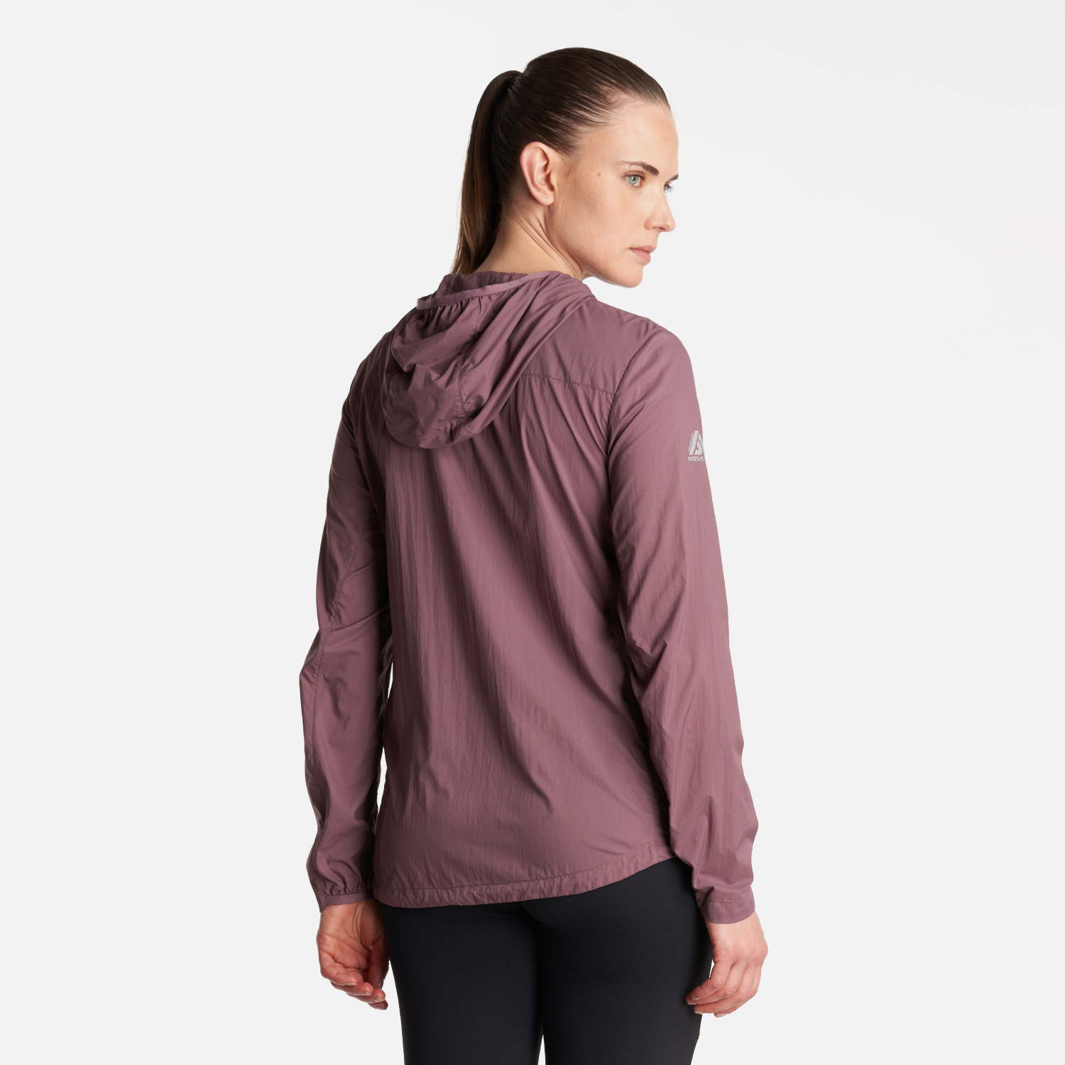 CHAQUETA MUJER SPRY WINDBREAKER 14 ZIP HOODY JACKET MORADO LIPPI - 4