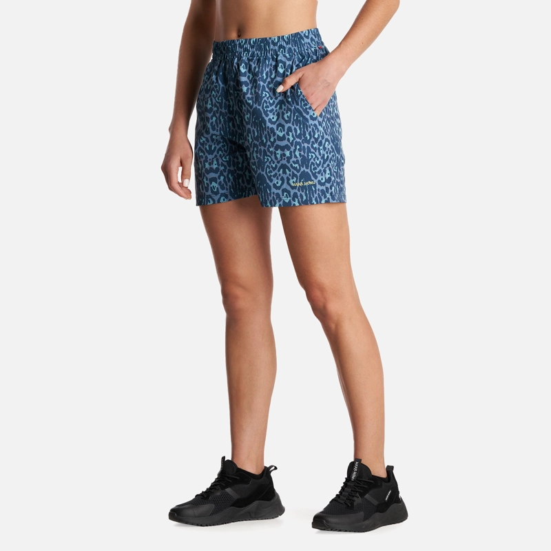 SHORT MUJER HAKA HONU PETROLEO CANCHERA PRINT - 3