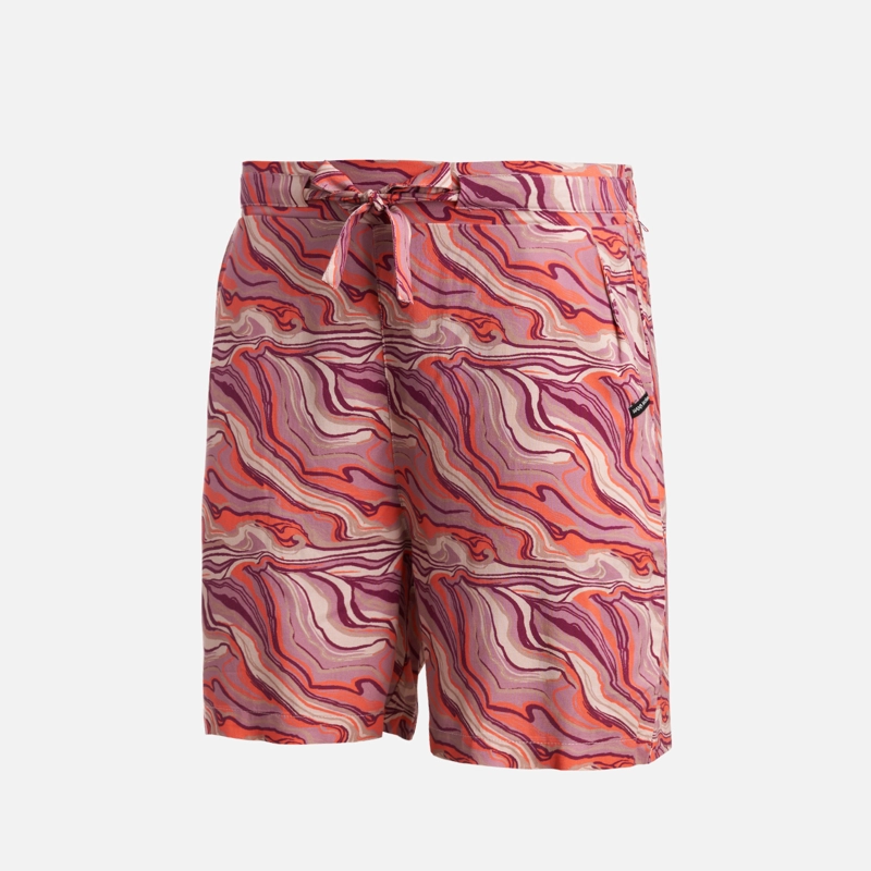SHORT MUJER JIPOFF PRINT ROSA HAKA HONU - 1