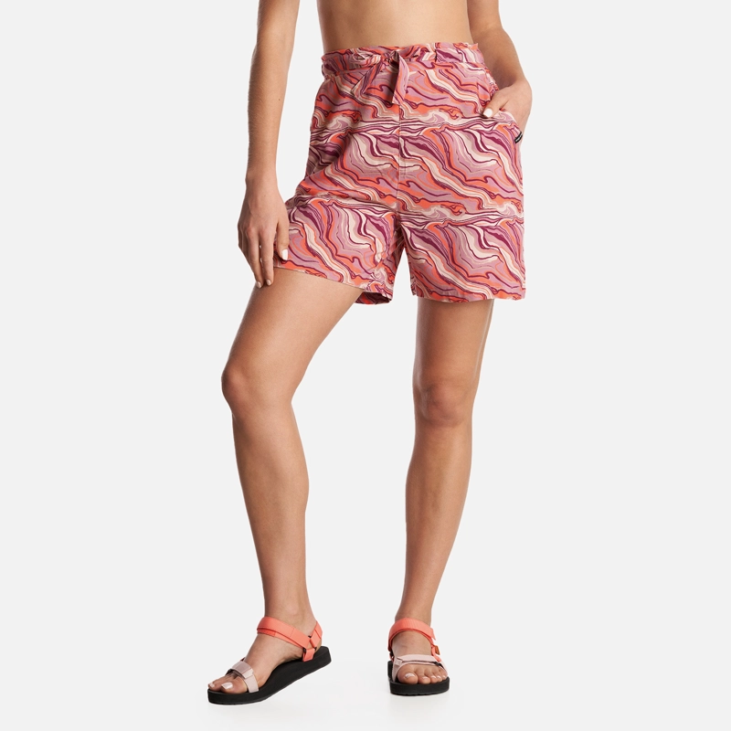 SHORT MUJER JIPOFF PRINT ROSA HAKA HONU - 2