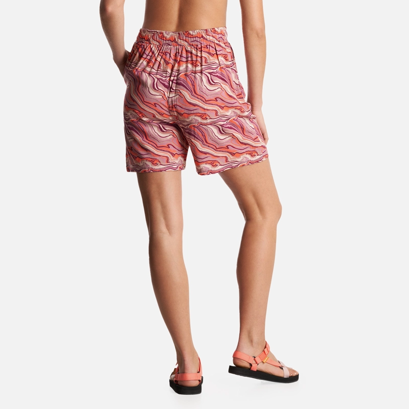 SHORT MUJER JIPOFF PRINT ROSA HAKA HONU - 4