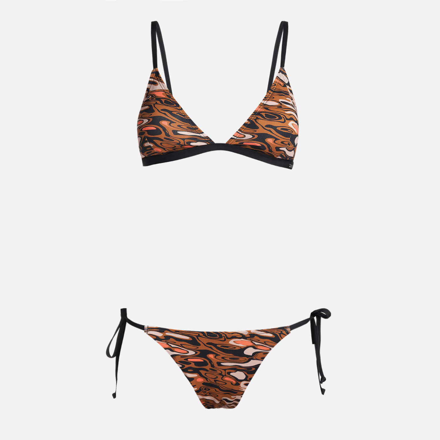TRAJE DE BAÑO MUJER HAKA HONU BAHIA PRINT CAFE - 1